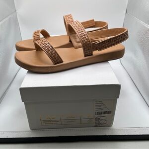 EUC Raye Hoxton Sandal in Cognac size 10 slingback leather